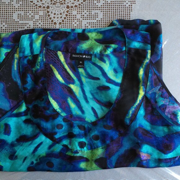 Abstract rainbow color Tank Top - Picture 6 of 6